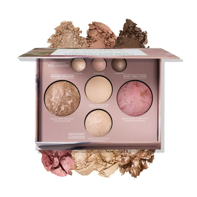 LAURA GELLER NUEVA YORK Paleta horneada The Best of the Best - Tama�o completo - Incluye bronceador, rubor, 2 iluminadores y 3 sombras de ojos - Apta