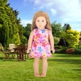 thumbnail image 4 of Doll clothing accessories, 6 sets of clothing for 18-inch dolls + 2 pairs of shoes for 18-inch dolls + 2 pairs of socks, 4 of 8