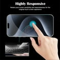 thumbnail image 5 of IC ICLOVER Tempered Glass Screen Protector for iPhone 15 Pro, Anti-Scratch, HD Clear Film (6.1 inch), 5 of 7