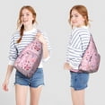 thumbnail image 2 of Tropical Butterfly Sling Backpack – Artistic & Fashionable Crossbody Shoulder Bag, MultiLayer Storage for Outdoor Adventures, Commuting & Photography, 2 of 4