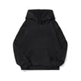 thumbnail image 2 of Not in the mood Letter Print Hoodie, Drawstring Casual Hooded Sweatshirt For Fall & Spring, Women's Clothing, 2 of 7