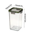 thumbnail image 3 of Airtight Food Storage Containers, Kitchen Pantry Organization, Dry Food Keep Fresh, Secure Locking Lids, Stackable Space Saving Design, 3 of 8
