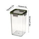 thumbnail image 3 of pstuiky Frasco de plástico transparente de grado alimenticio para almacenamiento de granos y otros granos., 3 of 3
