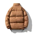 thumbnail image 4 of Parkas retro con capucha para hombre, chaqueta de burbuja de varios colores, abrigo liso cálido de gran tamaño, ropa de calle, chaqueta acolchada de gamuza sintética, novedad de invierno, 4 of 5