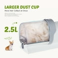 thumbnail image 6 of JIOABL Dog Grooming Kit, 2.5L Pet Hair Vacuum, 5-In-1 Electric Clippers Cleaning Set for Dogs, Cats, and Other Animals, 6 of 6