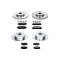 thumbnail image 3 of PowerStop Front and Rear Z23 Evolution Sport Carbon-Fiber Ceramic Brake Pad and Drilled & Slotted Rotor Kit Fits: TOYOTA Select Models K4101, 3 of 10
