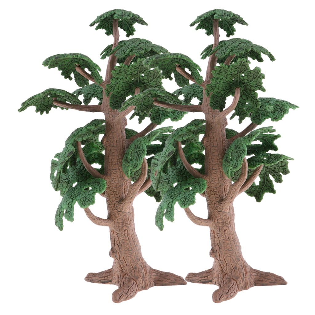 24cm Hight Model Tree Ancient Cypress Green Scenery Layout for Park Garden 
