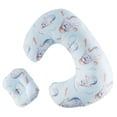 thumbnail image 3 of Almohada De Lactancia, Almohada De Lactancia Para Lactancia, Alimentación Con Biberón, Azul bola azul caliente, 3 of 9
