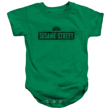 Sesame Street - One Color Dark - Infant Snapsuit - 12 Month