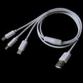 thumbnail image 2 of HLONK Multi Charger Cable Universal 3 in 1 Multiple Ports Devices USB C Charging Cord, 2 of 12