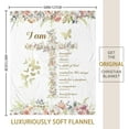 thumbnail image 5 of Christian Gifts for Women Faith, Gifts for Christian Women, Religious Gifts for Women Christian, Christian Women Birthday, Christian Religious Bible Verse Prayer Blanket 50"x60", 5 of 5