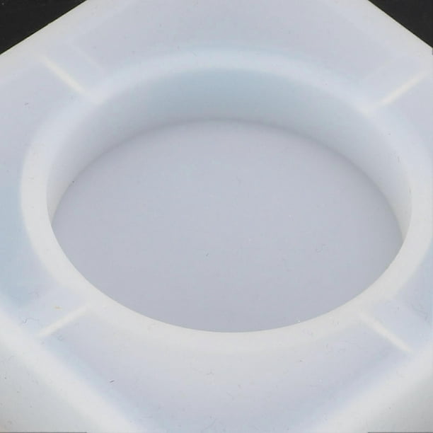 Ashtray Silicone Mold Tetragonum Multi Purpose Easy to Demold Reusable Jewelry Storage Resin Molds for DIY Crafts