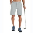 thumbnail image 3 of FEDTOSING Men's Waterproof Golf Shorts with Moisture-Wicking Waistband Stretch Quick Dry 10" Casual Shorts, Sizes 30-40, 3 of 7