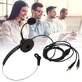 thumbnail image 4 of Auriculares Monoaurales De 3,5 Mm, H360-PC-VA Ajuste Cómodo Auriculares Monoaurales Livianos Para Teléfono Celular Cable Largo Con Control De Volumen Para Oficina Para Aula, 4 of 7