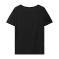 thumbnail image 2 of Camiseta para Mujer Traje Clásico De Verano Trajes De Moda Informales Simples Básicos para Mujer L, 2 of 7