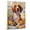 American English Coonhound, variant on Plott Hound Dog Bathroom Poster Print Farmhouse Bathroom Animals Wall Decor Dog - Painting Dog Canvas Framed Artwork for Toilet Bathroom