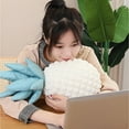 thumbnail image 4 of CQCYD Toys under $5 20'' Pineapple Shaped Throw Pillow Decor Pillow Soft Cute Throw Pillow for Home Bedroom Decoration, 4 of 8