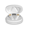 thumbnail image 1 of Auriculares inalámbricos compatibles con Bluetooth con estuche de carga Auriculares deportivos con micrófono incorporado Auriculares impermeables, blanco AweSitey EL004795-01B, 1 of 2