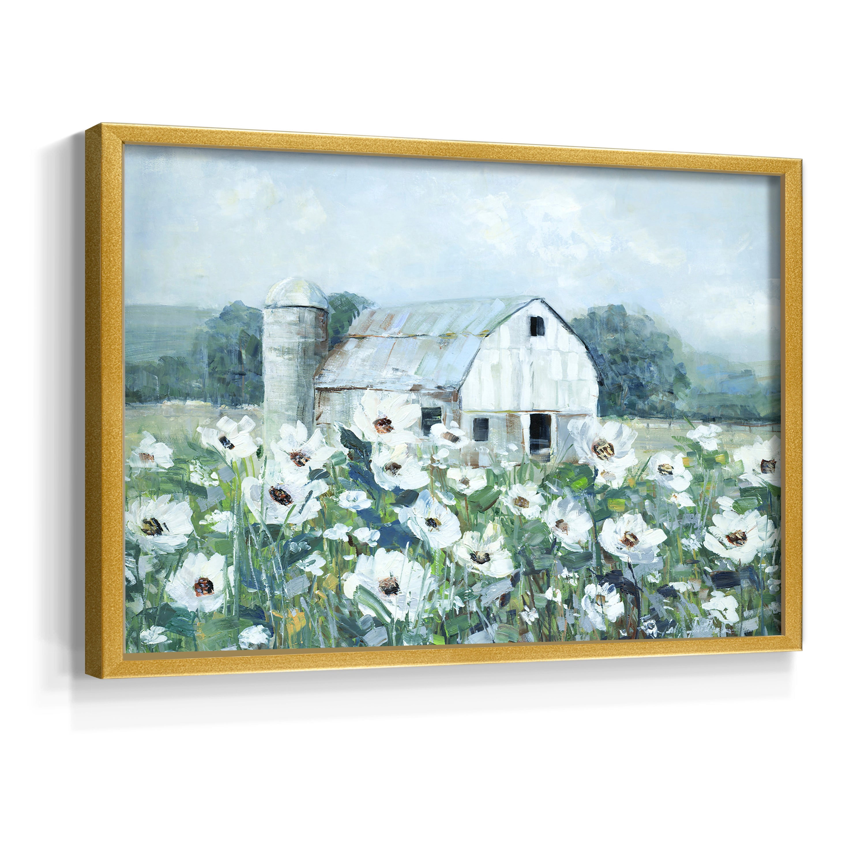 Dream Fields by Sally Swatland - Restickable Framed Giclée Print