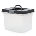 thumbnail image 1 of Gracious Living Caddy de Rangement de Luxe Empilable avec Compartiment d'Accessoires, 1 of 11