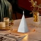 thumbnail image 4 of Vela aromática geométrica en morado, blanco, rosa, azul y gris | Fragancia de larga duración con cera mixta | Decoración elegante para el hogar | Regalo para bodas, banquetes, fiestas y festividades, 4 of 6