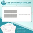 thumbnail image 2 of Kit W2 Forms 2025 de 4 piezas para 25 empleados con sobres y W3, 2 of 8