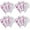 as seen, variant on Happydeer 4 Packs 100Pcs Dental Floss Flosser Brush Tooth Picks Oral Care Teethpick Tool
