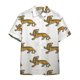 thumbnail image 3 of Camisa social Camisas de hombre de uso diario Blusa con estampado de tigre de manga corta con estampado de animales en 3D Camisetas casuales Ropa masculina de gran tamaño, 3 of 5