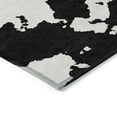 thumbnail image 4 of Addison Rugs Chantille Indoor/Outdoor Transitional Abstract Black Washable Rectangle Rug, 5' x 7'6", 4 of 6