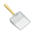 thumbnail image 1 of Cuchara para tamizar arena para gatos Cuchara para arena para gatos Agarre cómodo, Herramienta limpiadora de duradera Cuchara de metal para aren, 1 of 8