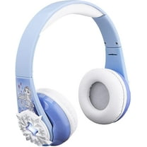 eKids Disney Frozen Bluetooth Headphones with EZ Link, Wireless Headphones with Microphone and Aux Cord, Kids Headphones for School, Home, or Travel