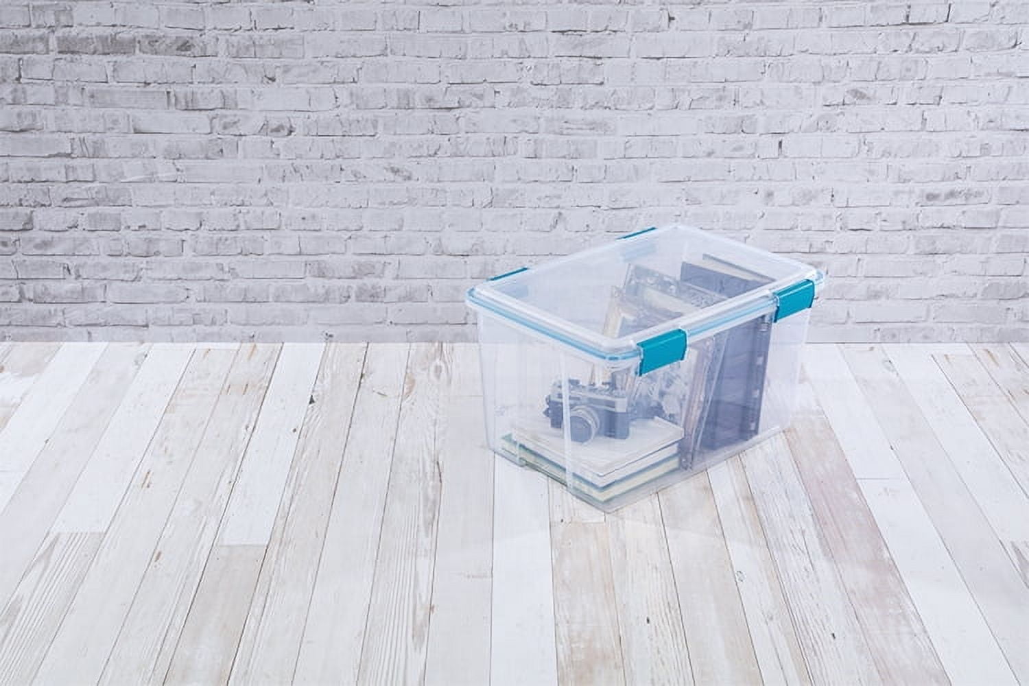 Lafayetteケース Sterilite 54 Quart Clear Gasket Box: Moisture, Dust & Pest