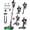 Pink, variant on Cordless Vacuum Cleaner, 10 in 1 Stick Vacuum with  Suction, Hose, Green LED Light, Anti-Tangle Brush, Lightweight Rechargeable Vacuum Cleaner for , Hardwood Floors, Carpets, ,