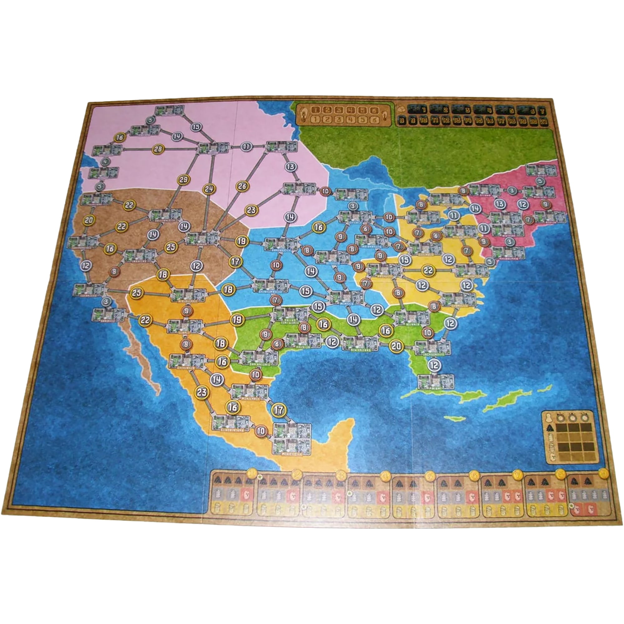 Power Grid:  Europe/North America Expansion - Economic Board Game - Expansion to Power Grid and/or Power Grid: Recharged. Ages 13+, 2-6 Players, 60-120 Min Game Play