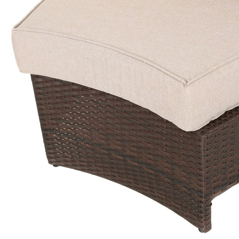 Ibiza 6 piece wicker sectional set sale