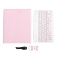 thumbnail image 2 of Keyboard Case for IOS Air3 10.5 Inch, Flip Stand Cover  Case with Pencil Holder and Detachable Cordless Keyboard for IOS Pro 10.5 Inch 2017, for IOS 10.2 Inch 2019 7th, 2 of 8