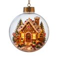 thumbnail image 2 of Glowing Xmas Story Ornament, Mini Scene, Warm LED Keepsake | Light-up Christmas Story Ornament with Cozy Mini Scene and Warm LED Keepsake for Tree, Mantel and Home Decor, 1PC G, 2 of 6