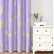 thumbnail image 2 of Cortinas Estelar Textiler Palma Lila Dorado 107x213 cm 2 Paneles, 2 of 9