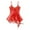 151#Red1, variant on Womens Sexy Bodysuit Lingerie One Piece Clearance Lace Fluoroscopy Beauty Tulle Elegant Reverie One Piece Jumpsuit