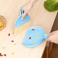 thumbnail image 5 of TAROFISH Mini Cleaning Set Small Animal Cage Brush and Dustpan Space Saving Design with Hanging Hole for Hamsters Guinea Pigs Rabbits 8.27 Inch,Blue,1, 5 of 6