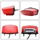 thumbnail image 2 of Universal 12V Motorcycle License Plate Light Red Tail Rear Light Brake Stop Lamp, 2 of 5