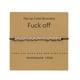 thumbnail image 1 of Regalos inspiradores para mujeres, pulseras divertidas con código Morse para mujeres, pulseras con código Morse, regalos para amigas, 1 of 5