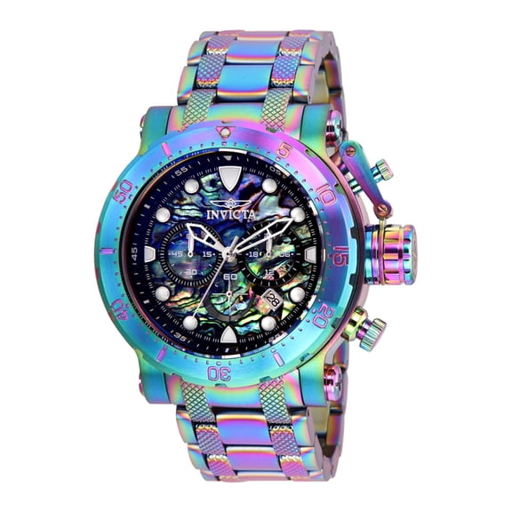 Invicta Men's 26507 Coalition Forces Quartz Chronograph Rainbow Dial Watch