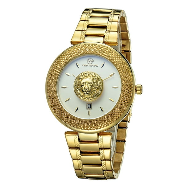 Keep Moving KEEP MOVING Quartz Watch Men and Women Stainless Steel