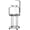 Gray 756, variant on PawHut Bird Stand with Wheels, Wood Parrot Perch Stand with Stainless Steel Bowls, Pull-Out Tray, Ladder & Toy Hanger for Indoor Outdoor Small Parrots, Dark Gray