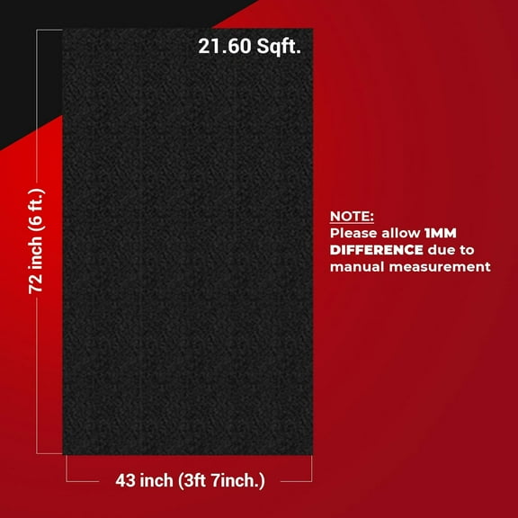 Black Carpet Non-Woven Fabric for Speaker Sub Box, Car Trunk, RV, Boat & Home Use