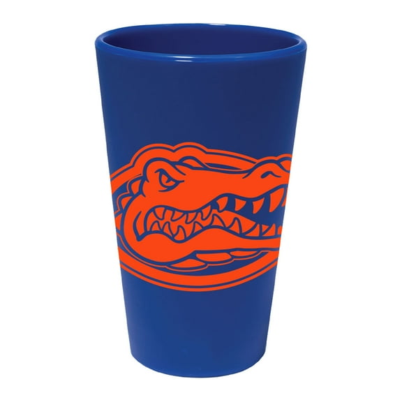 NCAA Florida Gators Team Color 16oz Silicone Pint Glass