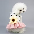 thumbnail image 2 of s de del de del perro del para verano Rosa S Gloria Falda de cachorro de perro mascota, 2 of 9