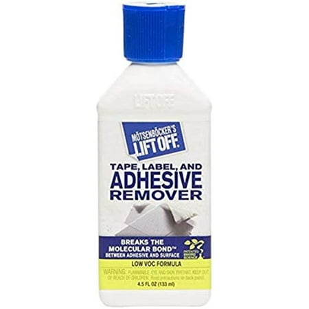 Motsenbocker’s Lift Off 40745 4.5-Ounce Tape, Label, and Adhesive Remover Spray, pack of 1
