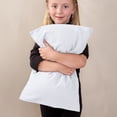 thumbnail image 5 of Bare Home Pillowcase Set - Premium 1800 Collection - Double Brushed - Ultra Soft - Toddler Size, White, 2 Count, 5 of 7